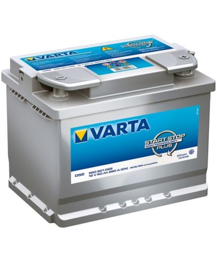 VARTA Аккумулятор SILVER DYNAMIC AGM 560901068 (60 А/ч) Фото 2