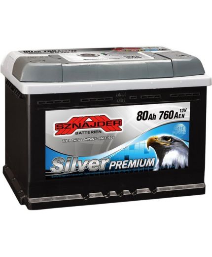 Sznajder Аккумулятор Silver Premium 580 35 760А (80 А/ч)