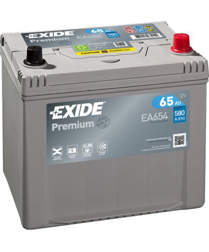 EXIDE Аккумулятор Premium EA654 580А (65 А/ч)