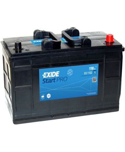 EXIDE Аккумулятор Start PRO EG1102 750А (110 А/ч)