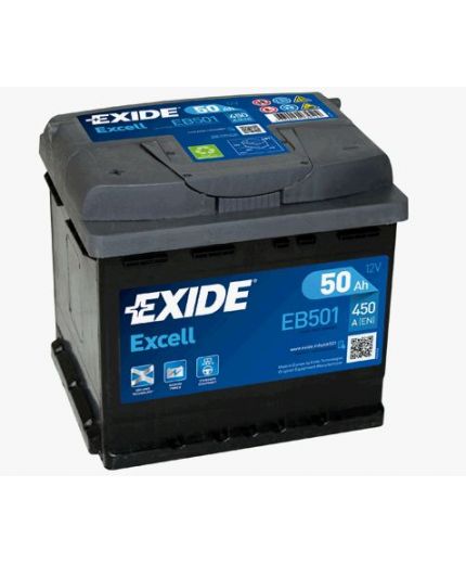 EXIDE Аккумулятор Excell EB501 450А (50 А/ч)