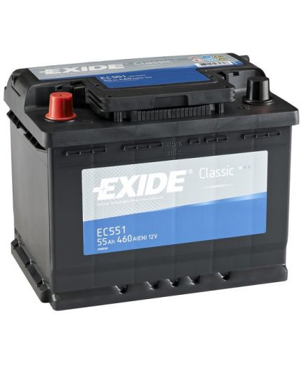 EXIDE Аккумулятор Classic EC551 460А (55 А/ч)