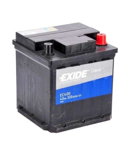 EXIDE Аккумулятор Classic EC400 320А (40 А/ч) Фото 3
