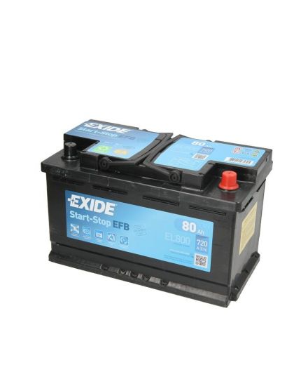 EXIDE Аккумулятор Start-Stop EFB EL800 720А (80 А/ч) Фото 2
