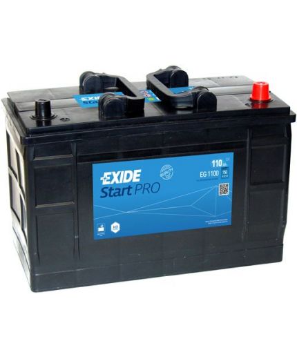EXIDE Аккумулятор Start PRO EG1100 750А (110 А/ч) Фото 2