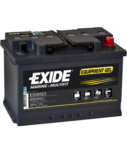 EXIDE Аккумулятор Equipment Gel ES1300 1300А (120 А/ч)