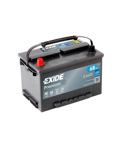 EXIDE Аккумулятор Premium EA681 650А (68 А/ч)