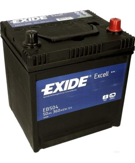 EXIDE Аккумулятор Excell EB504 360А (50 А/ч)