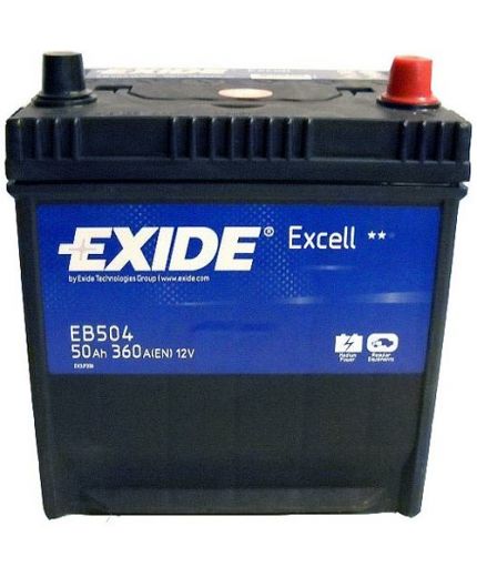 EXIDE Аккумулятор Excell EB504 360А (50 А/ч) Фото 4