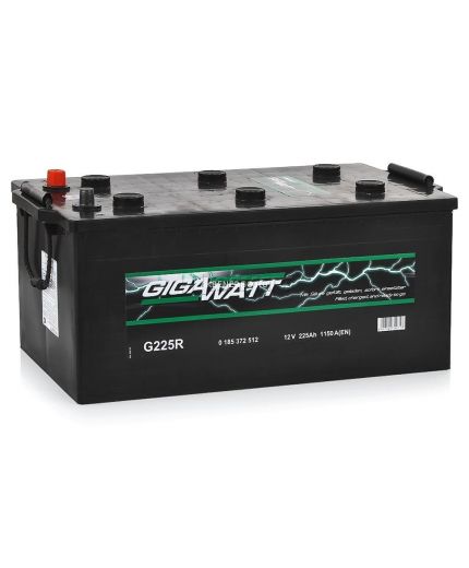 GIGAWATT Аккумулятор G225L 1150А (225 А/ч)