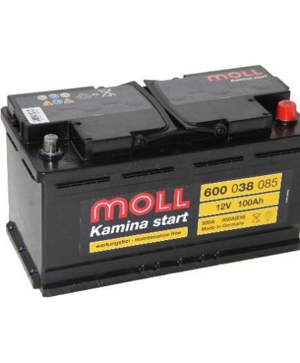 MOLL Аккумулятор Kamina start 600 038 085 850А (100 А/ч)
