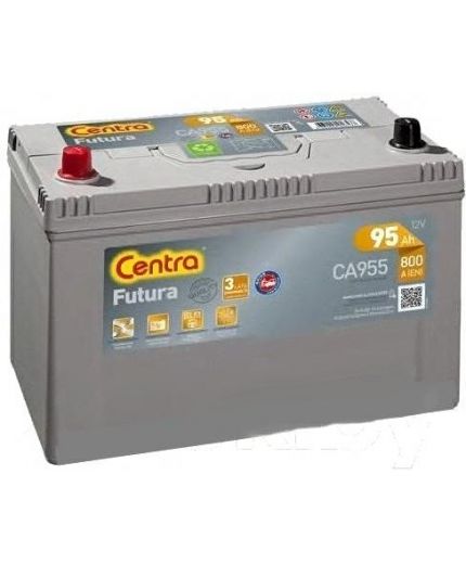 CENTRA Аккумулятор Futura Asia CA955 800А (95 А/ч)