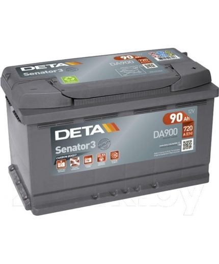 DETA Аккумулятор SENATOR 3 DA900 (90 А/ч)