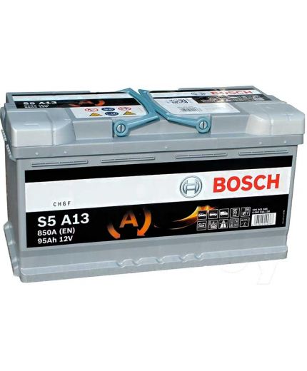 BOSCH Аккумулятор S5 AGM 0092S5A130 (95 А/ч)