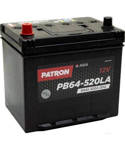Patron Аккумулятор ASIA 12V 64AH (52 А/ч) (L+)