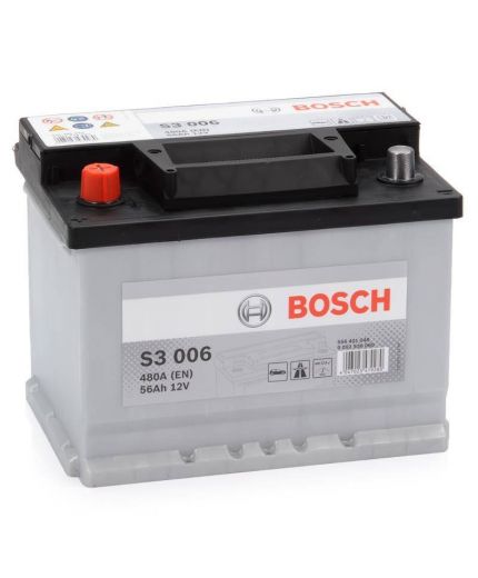 BOSCH Аккумулятор S3 0092S30060 (56 А/ч)