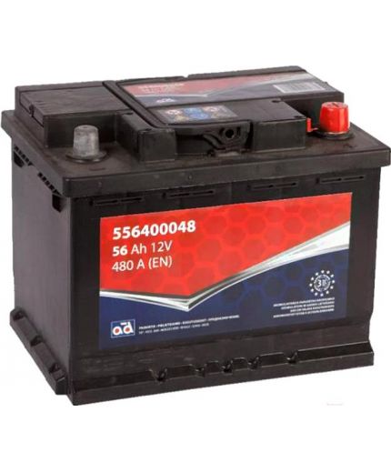 AD Аккумулятор 556400048 480А (56 А/ч)