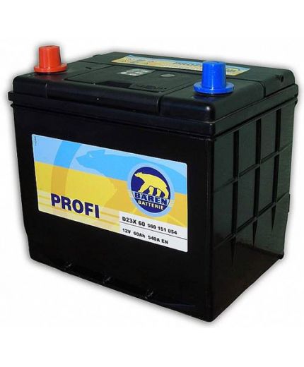 Baren Аккумулятор Profi 560 150 054 540А (60 А/ч)