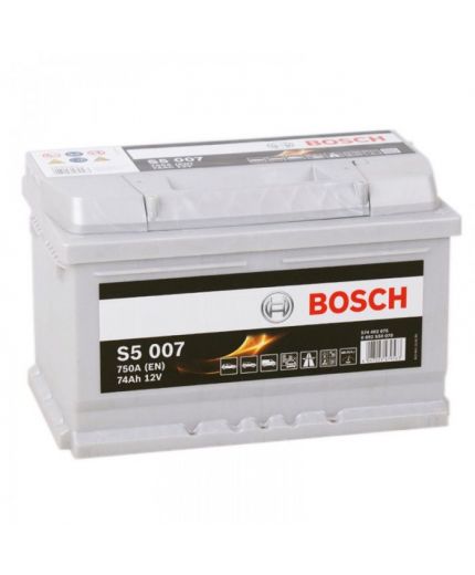 BOSCH Аккумулятор 0 092 S50 19.5/17.9 (74 А/ч) 750A