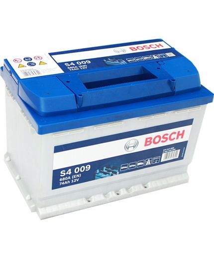 BOSCH Аккумулятор 0 092 S40 19.5/17.9 рус (74 А/ч) 680A