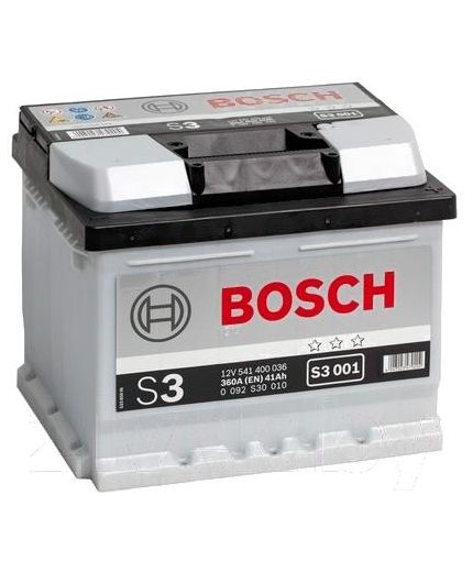 BOSCH Аккумулятор 0 092 S30 19.5/17.9 евро (41 А/ч) 360A Фото 2