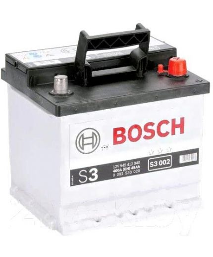 BOSCH Аккумулятор 0 092 S30 19.5/17.9 евро (45 а/Ч) 400A Фото 2