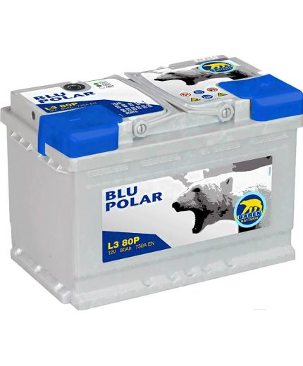 Baren Аккумулятор Polar Blu 7905630 730А (80 А/ч) Фото 2