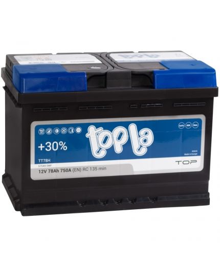 Topla Аккумулятор TOP 750А (78 А/ч)