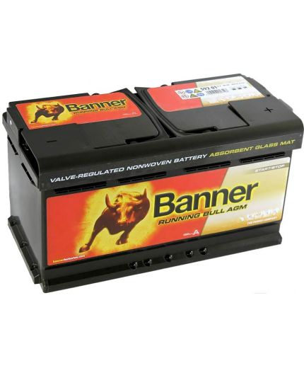 Banner Аккумулятор Running Bull AGM 592 01 850А (92 А/ч)