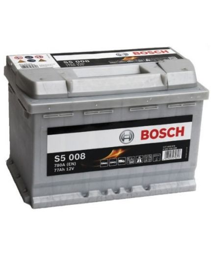 BOSCH Аккумулятор S5 SILVER PLUS 0092S50080 (77 А/ч)