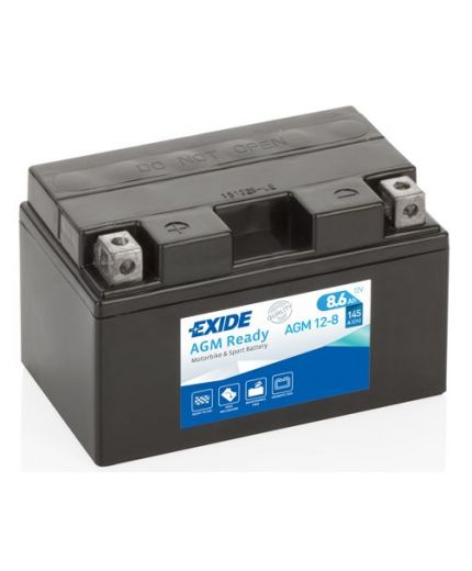 EXIDE Аккумулятор AGM12-8 евро (8.6 А/ч) 190A Фото 2