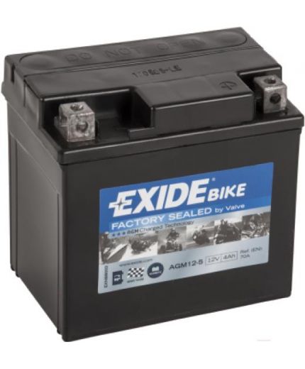EXIDE Аккумулятор AGM12-5 евро (4 А/ч) 70A