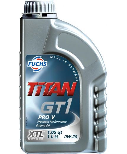 Моторное масло FUCHS Масло TITAN GT1 PRO V 0W-20 1л