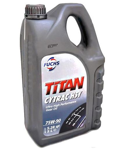 Трансмиссионное масло FUCHS TITAN CYTRAC HSY 75W-90 5л