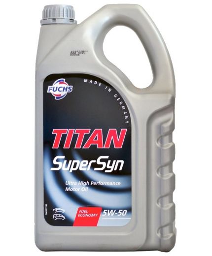 Моторное масло FUCHS Масло TITAN Supersyn 5W-50 5л