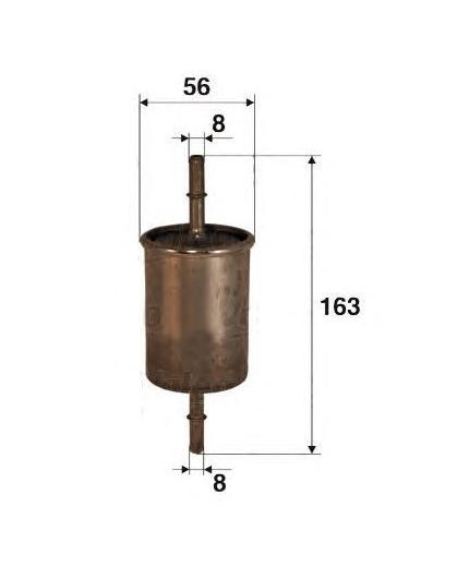 Valeo Фильтр топливный