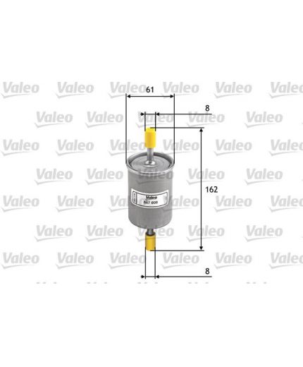 Valeo Фильтр топливный Фото 2