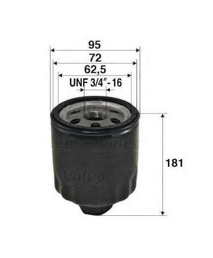 Valeo Фильтр масляный