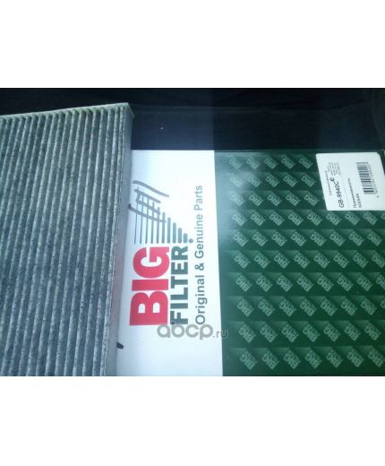 BIG Filter Фильтр салонный (без рамки)