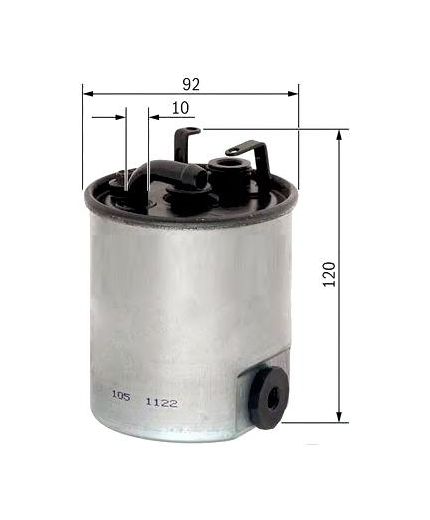 BOSCH Фильтр топливный