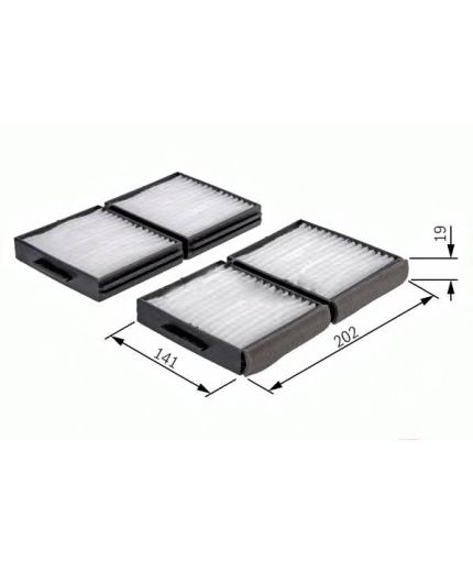 BOSCH Фильтр салонный