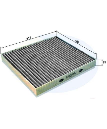 COMLINE Фильтр салонный, угольный