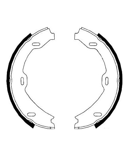AP Колодки барабанные