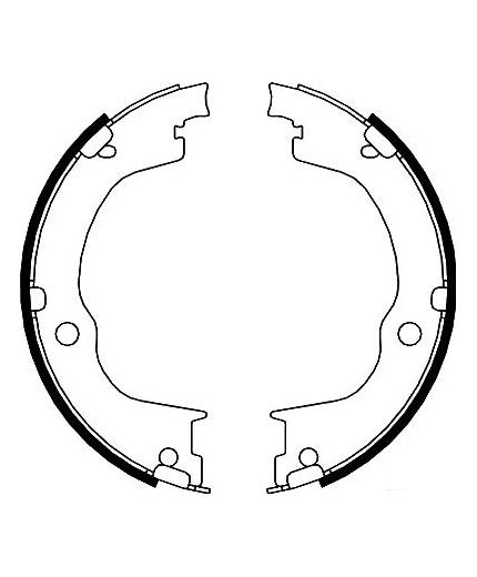 AP Колодки барабанные