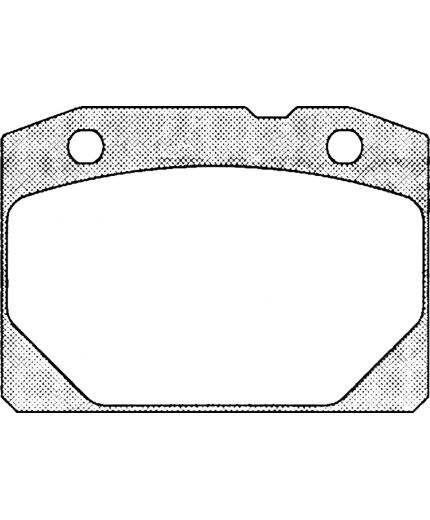 AP Колодки дисковые передние