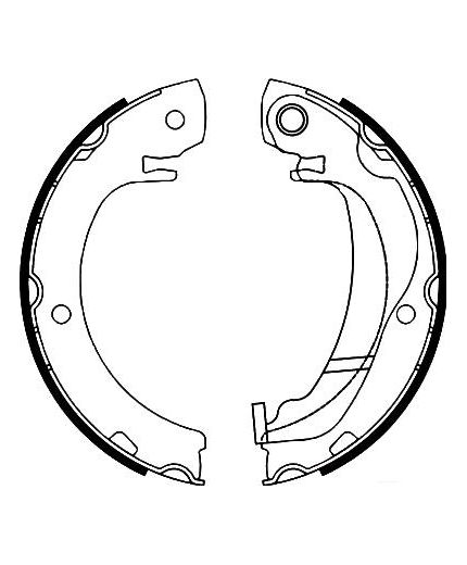 AP Колодки барабанные