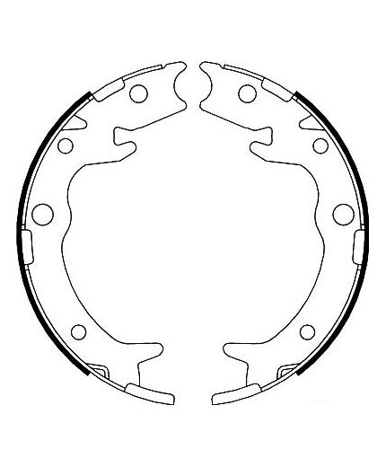 AP Колодки барабанные