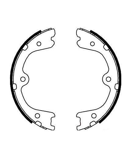 AP Колодки барабанные