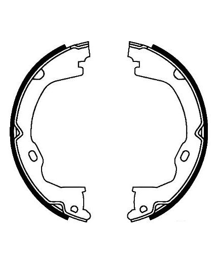 AP Колодки барабанные