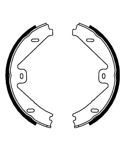 AP Колодки барабанные